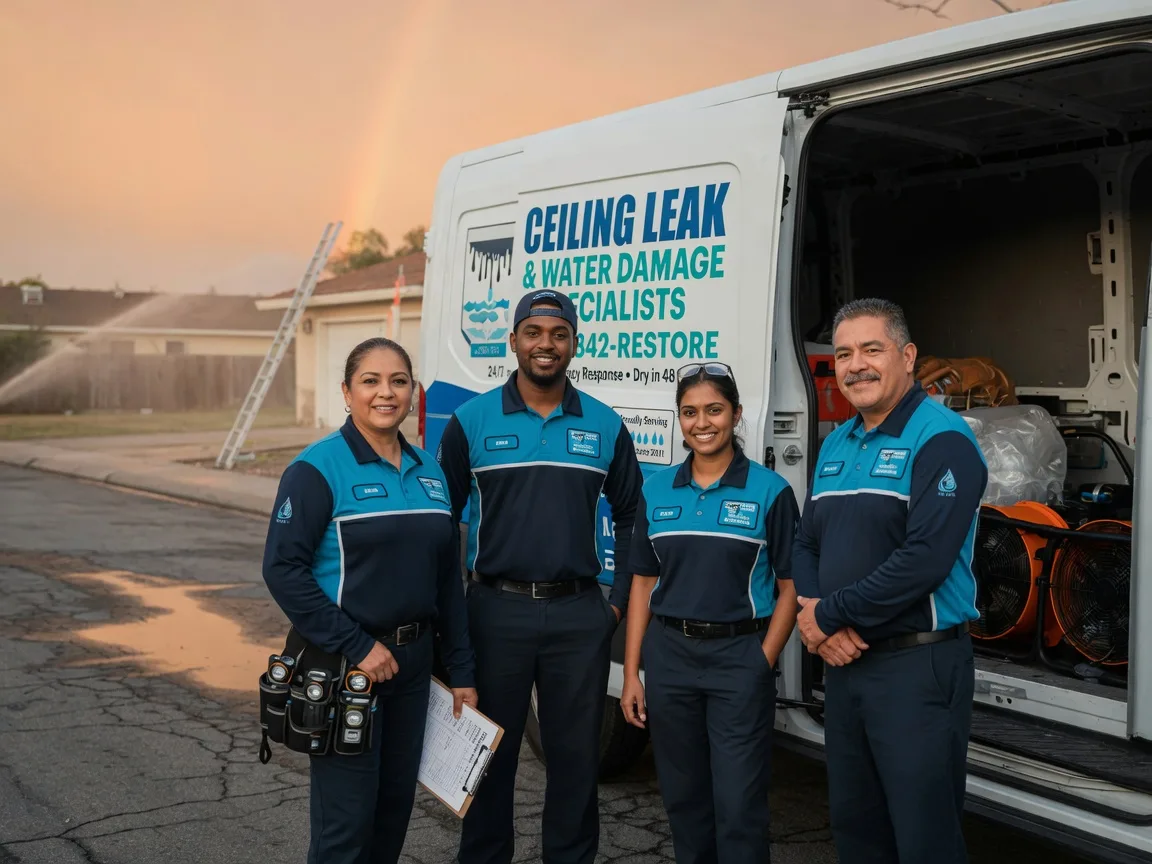 Ceiling Leak Cleanup company in Oakwood, OK